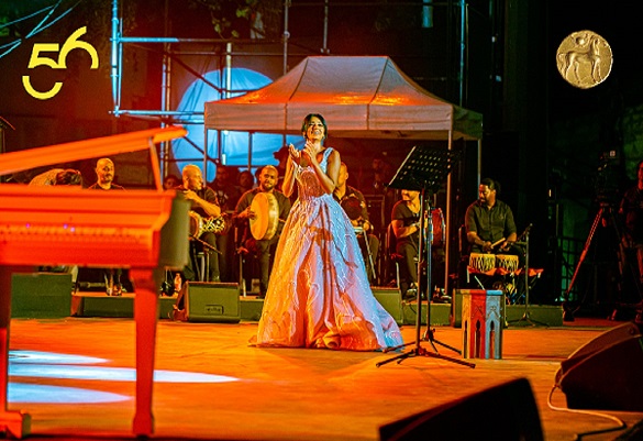 Rahma Riad &amp; Seif Nabil à Carthage 