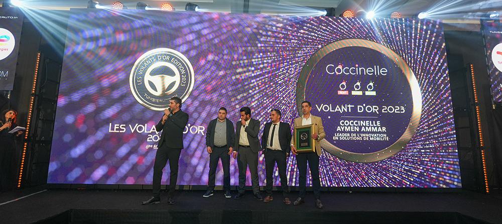 Coccinelle reçoit le Volant d’or 2023 "Leader de l'Innovation en Solutions de Mobilité"